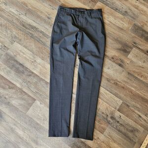 Zara Men's Gray Pants, Dress Casual, Size 29, Flat Front, EUC